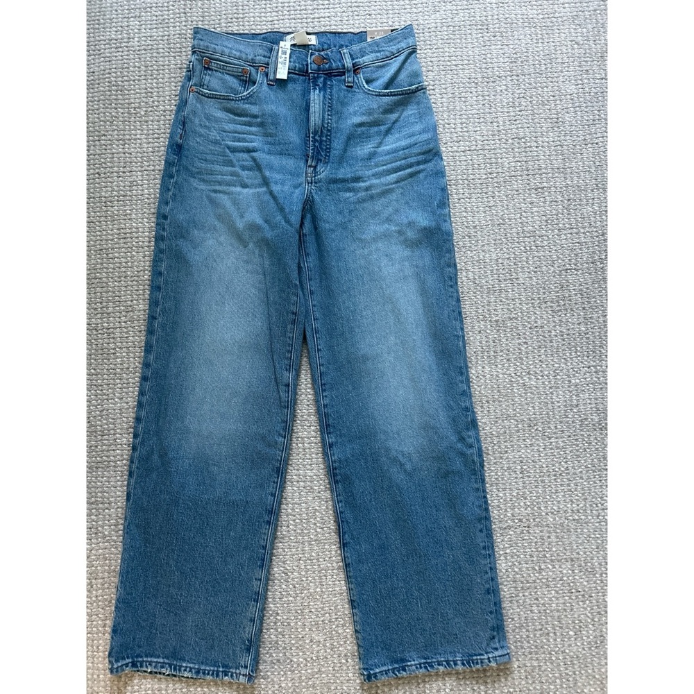 Madewell Perfect Vintage Wide-Leg Jean, Size 28